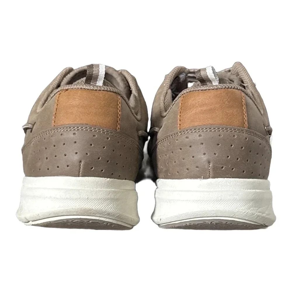 Magellan Outdoors Mens Brown Mesh Boat Shoes Memory Foam Size 13 Casual Sneakers